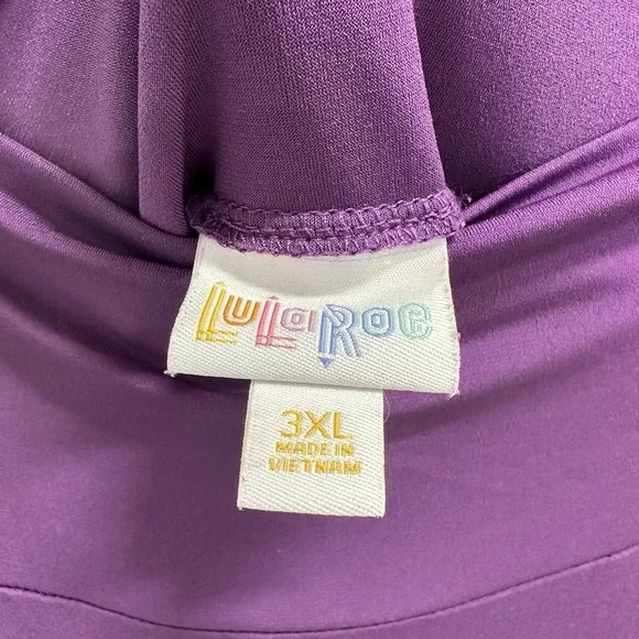 LuLaRoe Sz 3XL Simply Comfortable Fold Over Waist Skirt Bundle Multicolor Casual - Picture 3 of 10